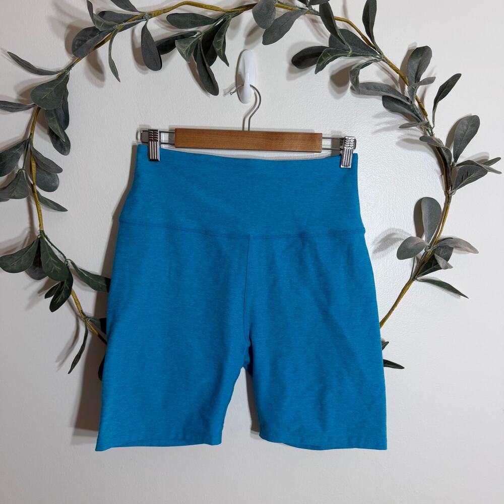 Beyond Yoga Turquoise Biker Shorts